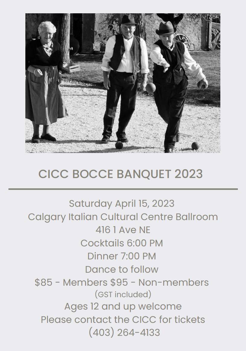CICC Bocce Banquet 2023