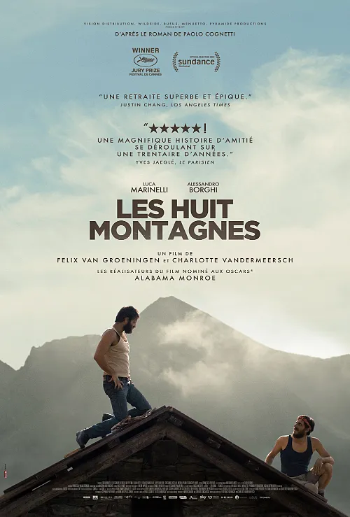Poster for movie Le Otto Montagne (The Eight Mountains)